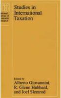 Studies in International Taxation