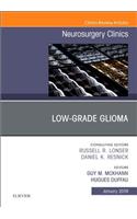 Low-Grade Glioma, an Issue of Neurosurgery Clinics of North America
