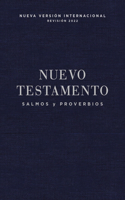 NVI, Nuevo Testamento de bolsillo, con Salmos y Proverbios, Revision 2022, Tapa Rustica, Azul anil