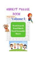 Variety Puzzle Book - Volume 1