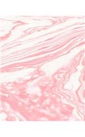 Pink Marble Swirls School Composition Book: Designs Patterns Composition Books Notebooks (Notebook, Diary, Blank Book)