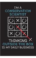 I'm a CONSERVATION SCIENTIST