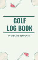 Golf Log Book Scorecard Templates