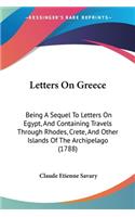 Letters On Greece