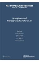 Nanophase and Nanocomposite Materials IV: Volume 703