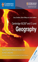 Cambridge Igcse(r) and O Level Geography Cambridge Elevate Teacher's Resource Access Card