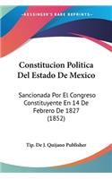Constitucion Politica Del Estado De Mexico