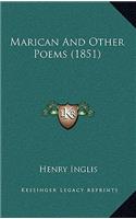Marican And Other Poems (1851): (English)