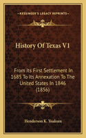 History Of Texas V1