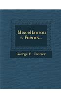 Miscellaneous Poems...