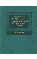 Vocabulaire Math Matique
