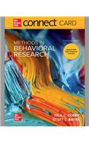 Connect Access Card for Methods in Behavioral Research