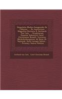 Disputatio Medica Inauguralis de Chlorosi, ... Ex Auctoritate Magnifici Rectoris D. Gerhardi Ten Cate, ... Eruditorum Examini Submittit Carel Christianus Brandt, Sweriena Meckelenburgensis Ad Diem 28. Septemb. Hora Locoque Solitis...