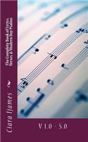Complete Book of Lyrics, Verses, & Modern Day Psalms V 1.0 - 5.0