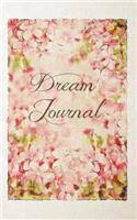 Dream Journal: Pink Watercolor Flowers