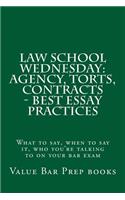 Law School Wednesday: Agency, Torts, Contracts - Best Essay Practices: What to Say, When to Say It, Who You're Talking to on Your Bar Exam: Agency, Torts, Contracts - Best Essay Practices: What to Say, When to Say It, Who You're Talking to on Your Bar Exam