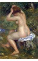 150 page lined journal Bather 1, 1885-90 Pierre Auguste Renoir