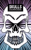 Skulls Coloring Book