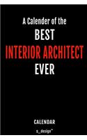 Calendar for Interior Architects / Interior Architect