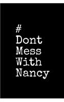 Don't Mess With Nancy Pelosi Reporter Smack Down: Blank Lined Notebook Journal for Work, School, Office - 6x9 110 page