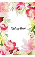 Address Book: Alphabetical Address Organizer Journal Notebook for contact (Address Books) Paperback