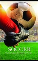 Soccer Note Monthly 2020 Planner 12 Month Calendar