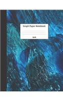 Graph Paper Notebook 4x4: Quad Ruled 4 Squares Per Inch Grid Paper. Math and Science Composition Notebook for Students and Teachers. Perfect for Sums, Graphing, Coordinates a