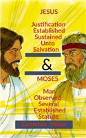 JESUS (Justification Established Sustained Unto Salvation) & MOSES (Man Observed Several Established Statute)