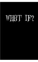 What If?: Hangman Puzzles - Mini Game - Clever Kids - 110 Lined Pages - 6 X 9 In - 15.24 X 22.86 Cm - Single Player - Funny Great Gift