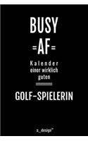 Kalender für Golf-Spieler / Golf-Spielerin: Immerwährender Kalender / 365 Tage Tagebuch / Journal [3 Tage pro Seite] für Notizen, Planung / Planungen / Planer, Erinnerungen, Sprüche