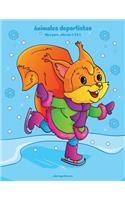 Animales deportistas libro para colorear 1, 2 & 3: (Animales Deportistas)