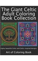Giant Celtic Adult Coloring Book Collection