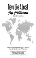 Travel Like a Local - Map of Willemstad (Black and White Edition)