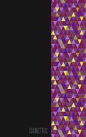 Isometric: Isometric Graph Workbook Paper Grid of Equilateral Triangles (Each Measuring .28) for Engineering Sculpture Geometry Drafting Drawing (120 Pages 8.5