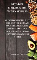 Keto diet cookbook for women after 50