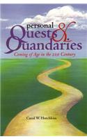 Personal Quest and Quandaries