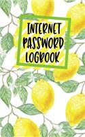 Internet Password Logbook