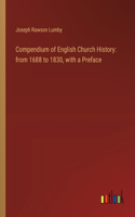 Compendium of English Church History