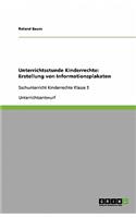 Unterrichtsstunde Kinderrechte