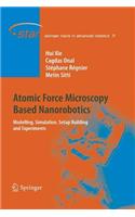 Atomic Force Microscopy Based Nanorobotics