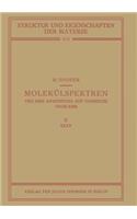 Molekülspektren Und Ihre Anwendung Auf Chemische Probleme