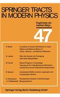 Springer Tracts in Modern Physics