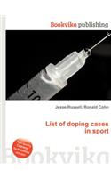 List of Doping Cases in Sport: (English)
