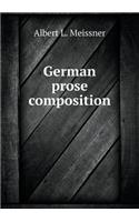 German Prose Composition: (English)