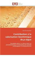 Contribution À La Valorisation Biochimique de µ-Algue