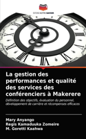 La gestion des performances et qualité des services des conférenciers à Makerere
