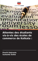 Attentes des étudiants vis-à-vis des écoles de commerce de Kolkata