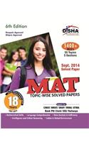 MAT 18 years Topic-wise Solved Papers (1997-2014)