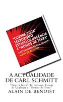 Actualidade de Carl Schmitt