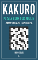 Kakuro Puzzle Book for Adults